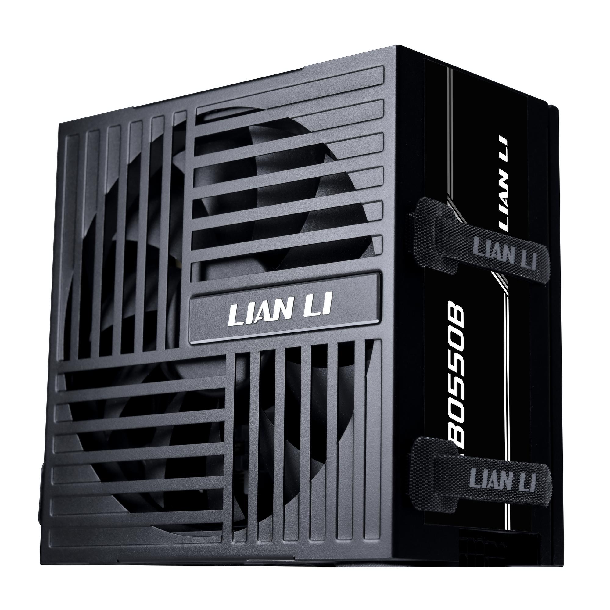 A large main feature product image of Lian Li RB 550W Bronze ATX 3.1 PSU