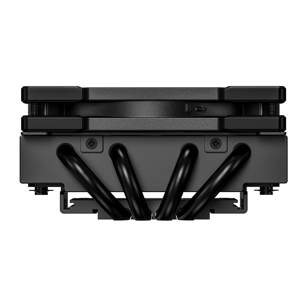 A large main feature product image of ID-COOLING IS-40-XT 47mm Low Profile CPU Cooler (Black)