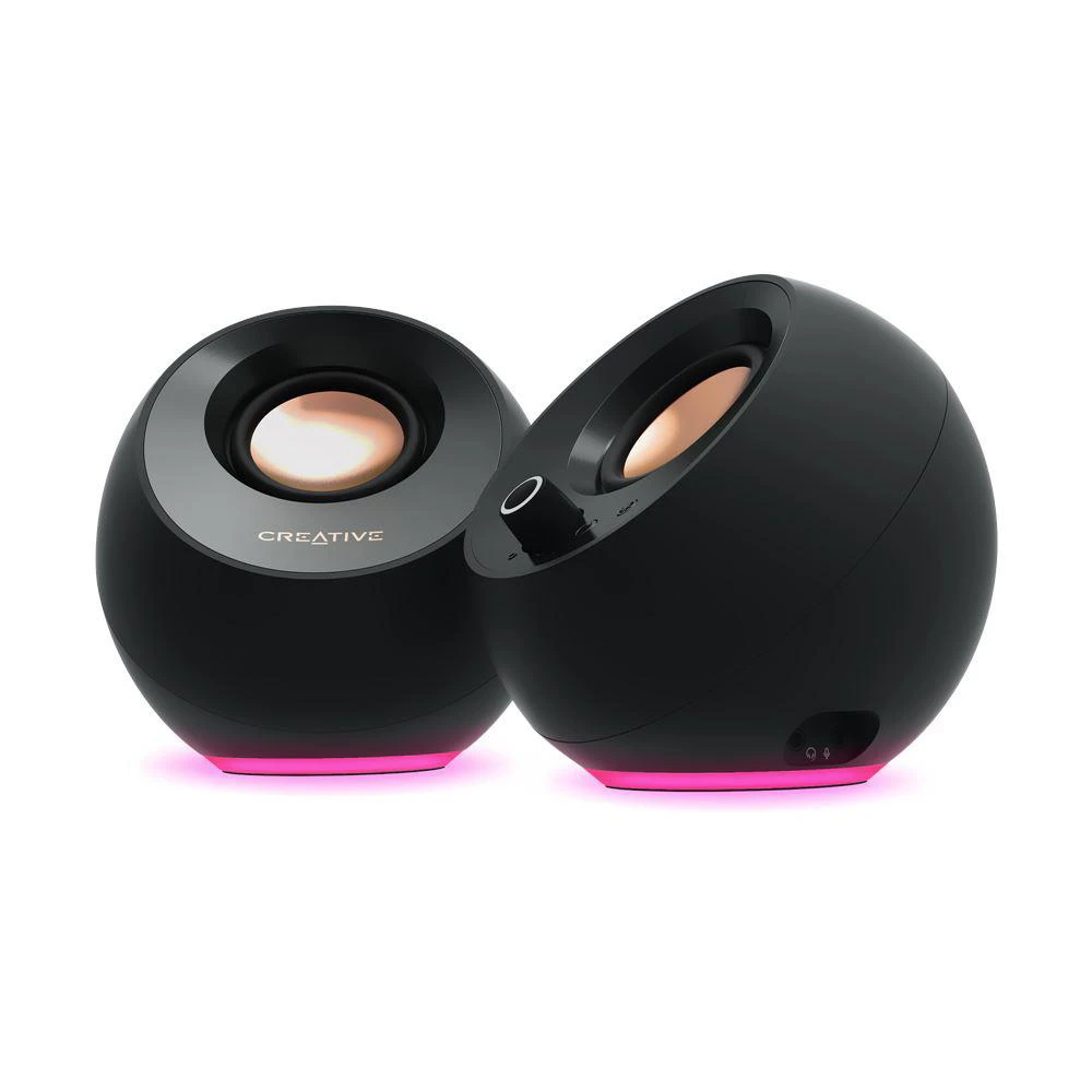 Creative Pebble PRO RGB 2.0 Speakers - Black