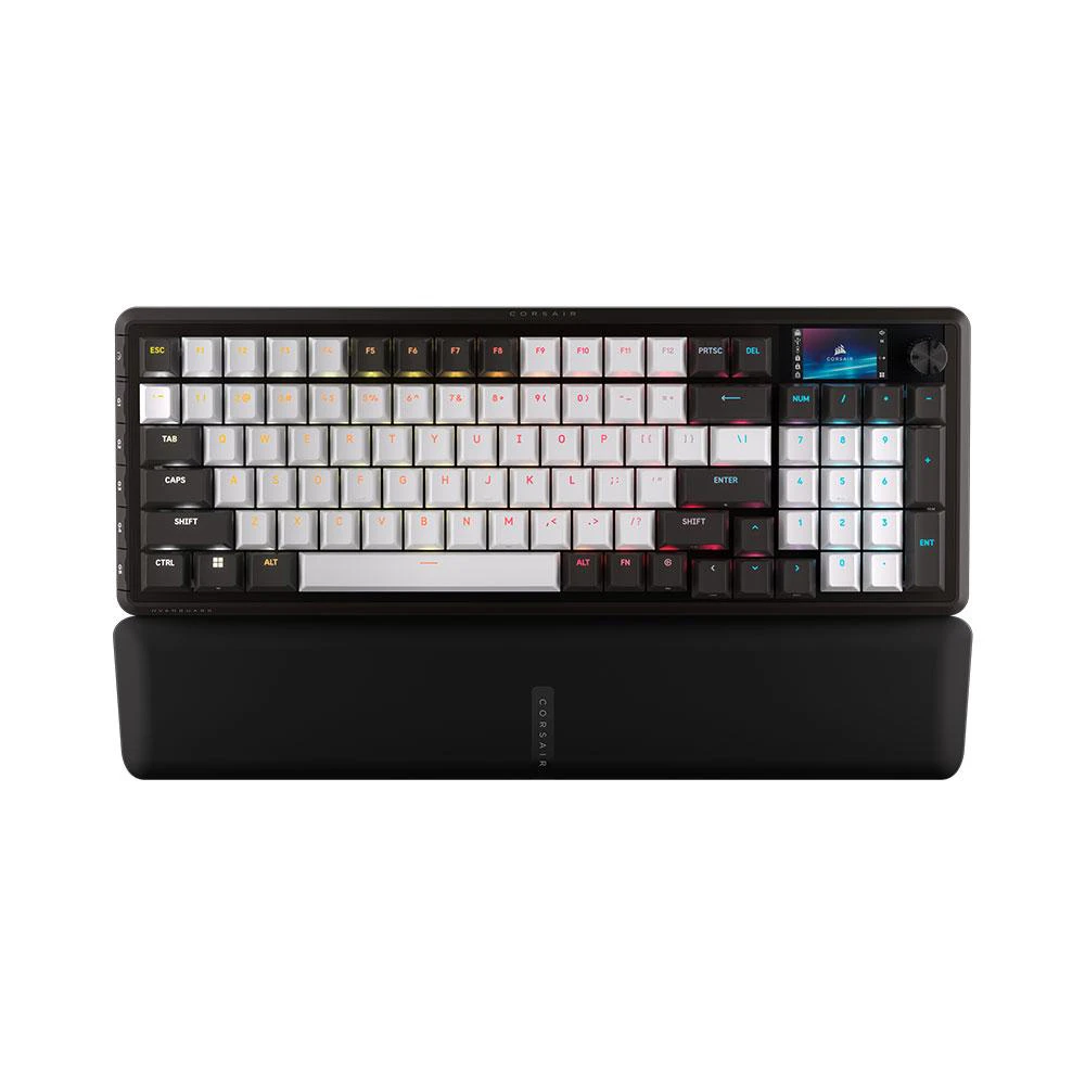 Corsair VANGUARD 96 MLX RGB Mechanical Gaming Keyboard - Black/White (MLX Pulse)