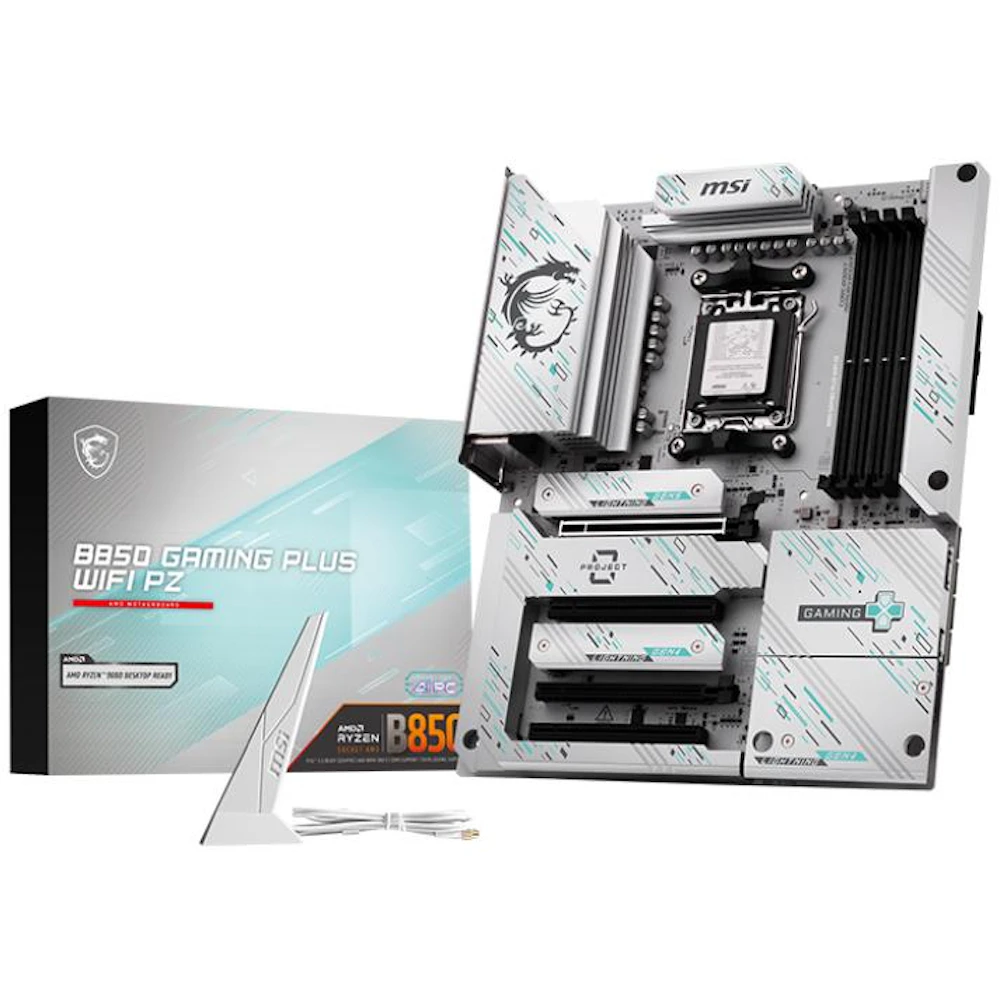 MSI B850 Gaming Plus WiFi PZ AM5 ATX Desktop Motherboard