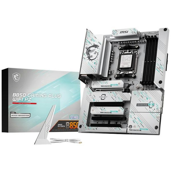 MSI B850 Gaming Plus WiFi PZ AM5 ATX Desktop Motherboard