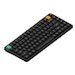 A product image of NuPhy Air75 V3 Wireless Low-profile Mechanical Keyboard - Nebula Dark (Blush Nano Switch)