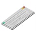 A product image of NuPhy Air75 V3 Wireless Low-profile Mechanical Keyboard - Nova White (Brown Nano Switch)