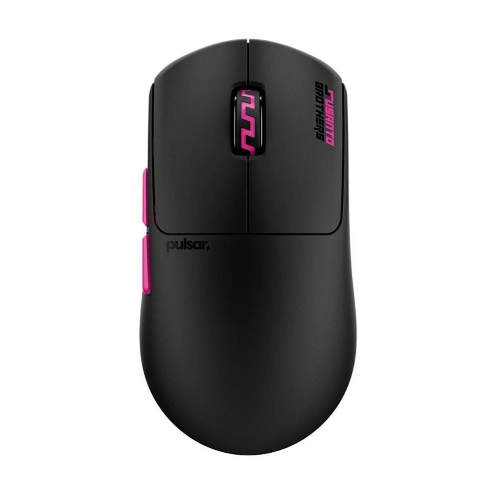A large main feature product image of Pulsar Pro Series Susanto-X 50g Lightweight Wireless Gaming Mouse (Black)