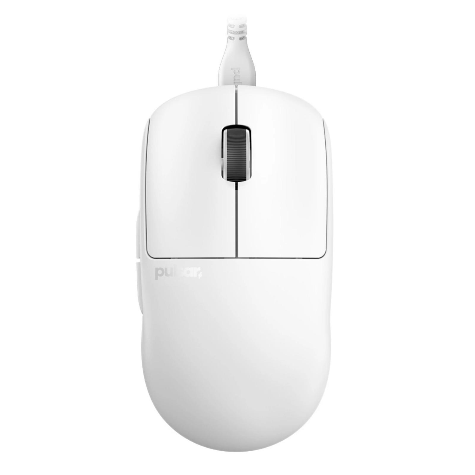 A large main feature product image of Pulsar X2 Wired - 52g Lightweight Gaming Mouse (White)