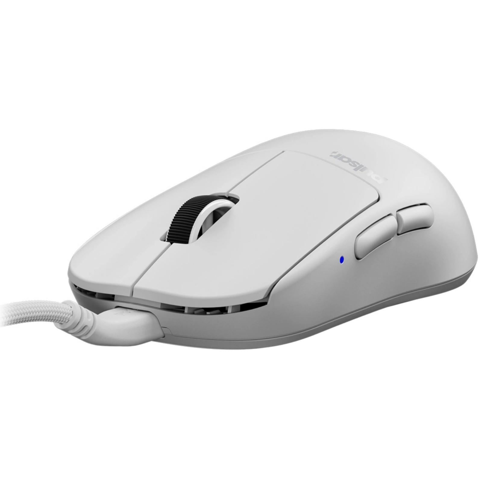 A large main feature product image of Pulsar X2H Wired - 51g Lightweight Gaming Mouse (White)