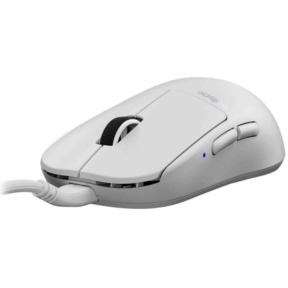 A large main feature product image of Pulsar X2H Wired - 51g Lightweight Gaming Mouse (White)