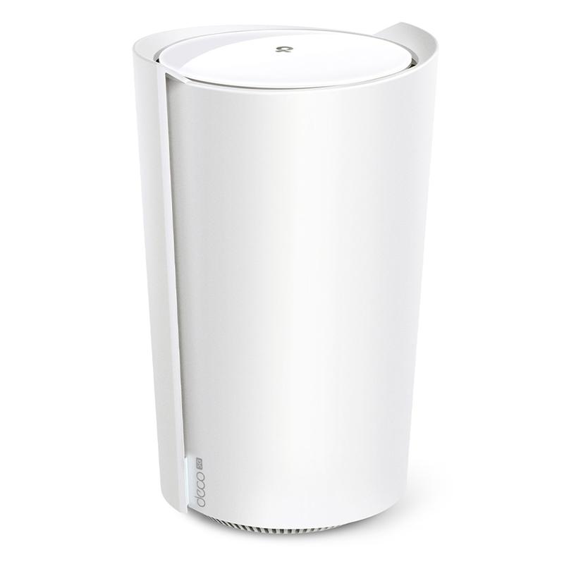 A large main feature product image of TP-Link Deco X80-5G 5G AX6000 Whole Home Wi-Fi 6 Gateway
