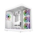 A product image of Cooler Master Elite 600 Curved Tempered Glass Mid Tower Case (White)