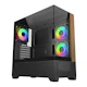 A small tile product image of Cooler Master Elite 690 Wood Mid Tower Case (Black)