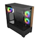 A small tile product image of Cooler Master Elite 690 Wood Mid Tower Case (Black)