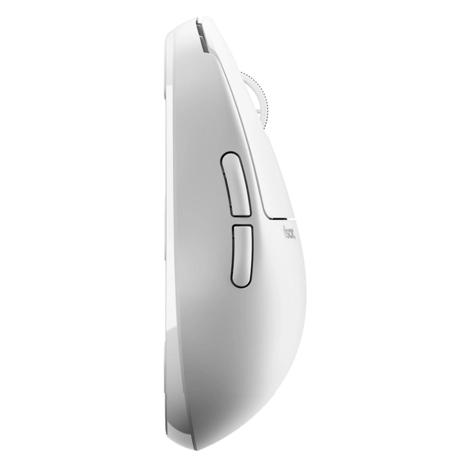 A large main feature product image of Pulsar X2H CrazyLight - 37g Ultra-Lightweight Wireless Gaming Mouse (Uyuni White)