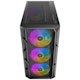 A small tile product image of Antec AX1000 ARGB - Mid Tower Gaming Case (Black)