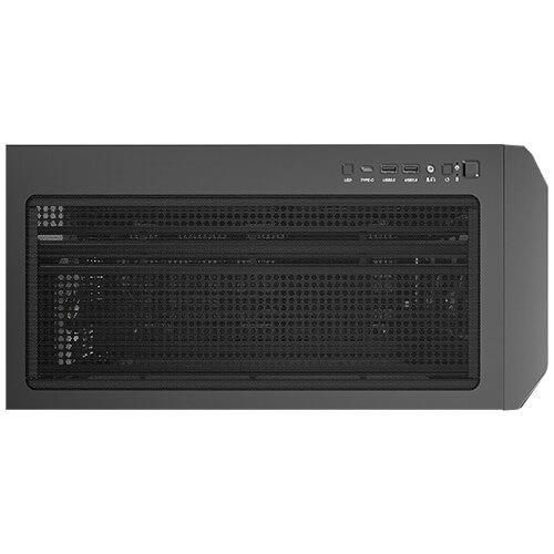 A large main feature product image of Antec AX1000 ARGB - Mid Tower Gaming Case (Black)