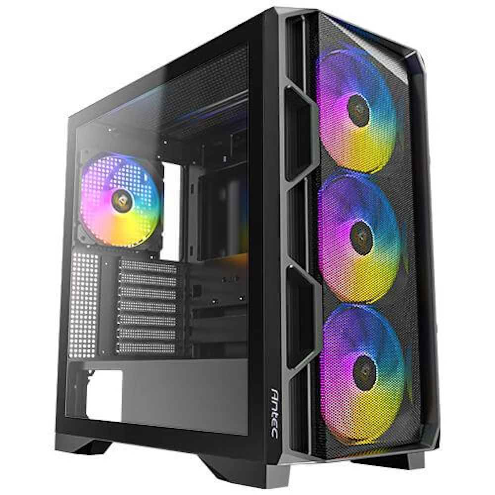 Antec AX1000 ARGB - Mid Tower Gaming Case (Black)