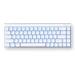 A product image of MCHOSE ACE 68 Air HE Magnetic 8K Wired Gaming Keyboard - Snow White (Mount Tai Magnetic Switch GT)