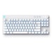 A product image of MCHOSE Mix 87 HE Magnetic 8K Wired Gaming Keyboard - White (Apollo Magnetic Switch)