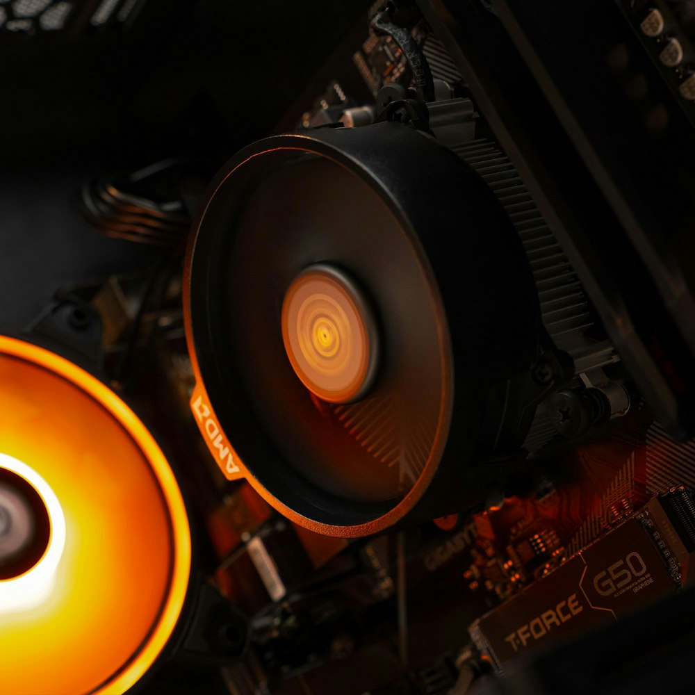 A large main feature product image of PLE Onyx RTX 5050 Prebuilt Ready To Go Gaming PC