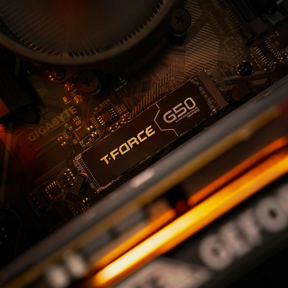 A large main feature product image of PLE Onyx RTX 5050 Prebuilt Ready To Go Gaming PC