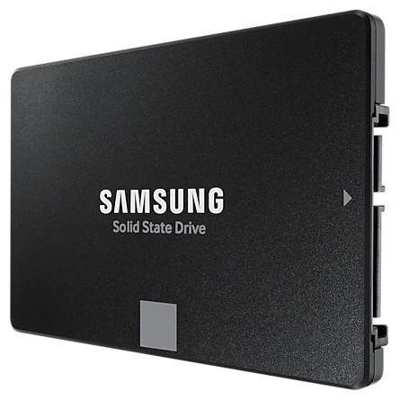 A large main feature product image of Samsung 870 EVO SATA III 2.5" SSD - 8TB