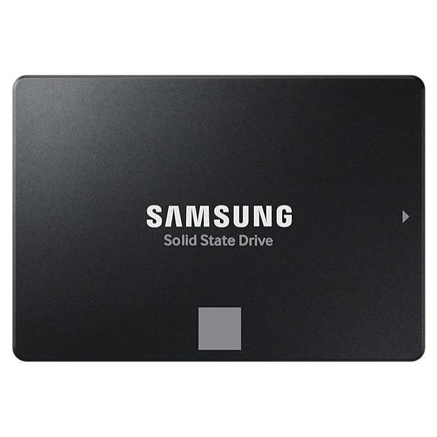 A large main feature product image of Samsung 870 EVO SATA III 2.5" SSD - 8TB