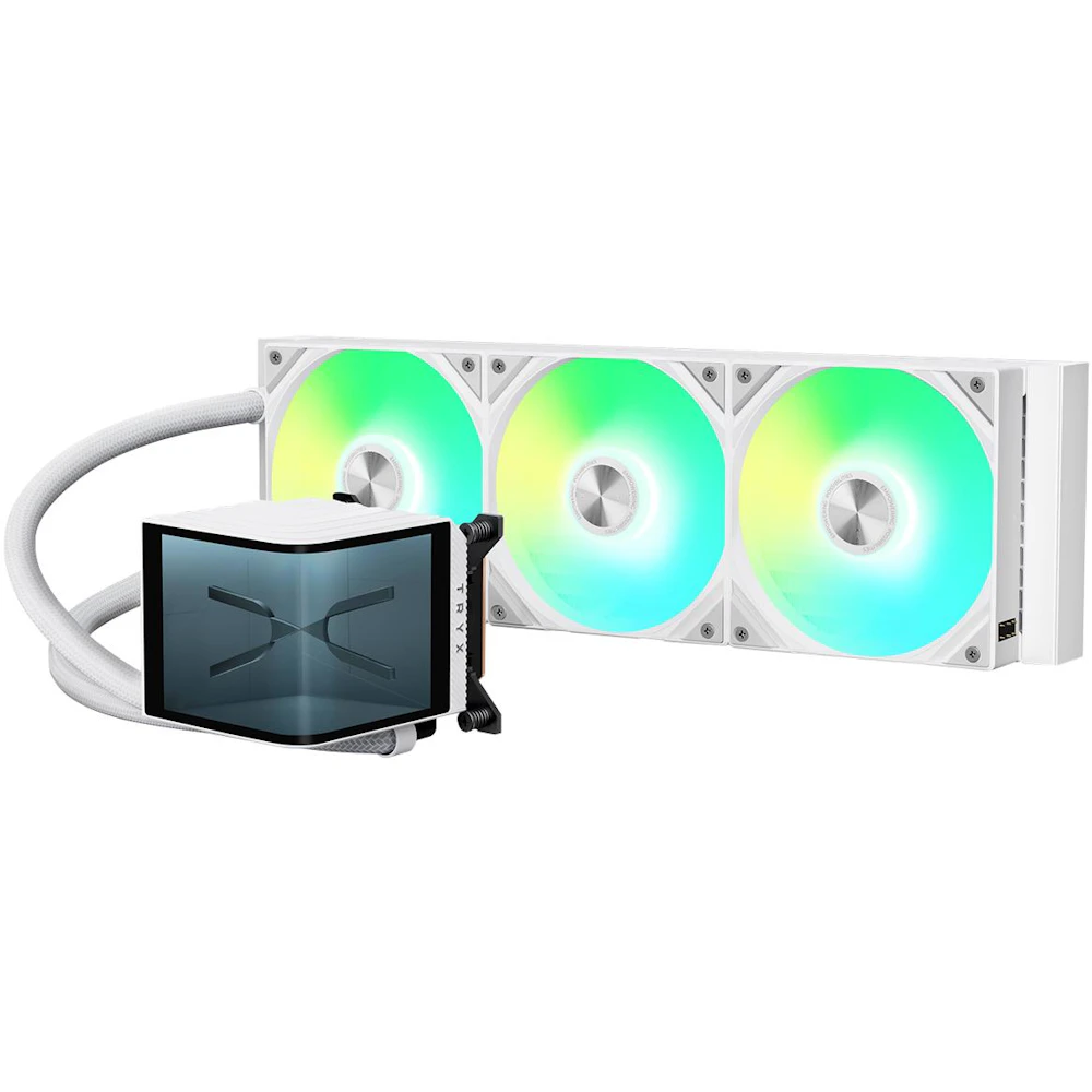 TRYX PANORAMA ARGB 360mm Liquid Cooler - White