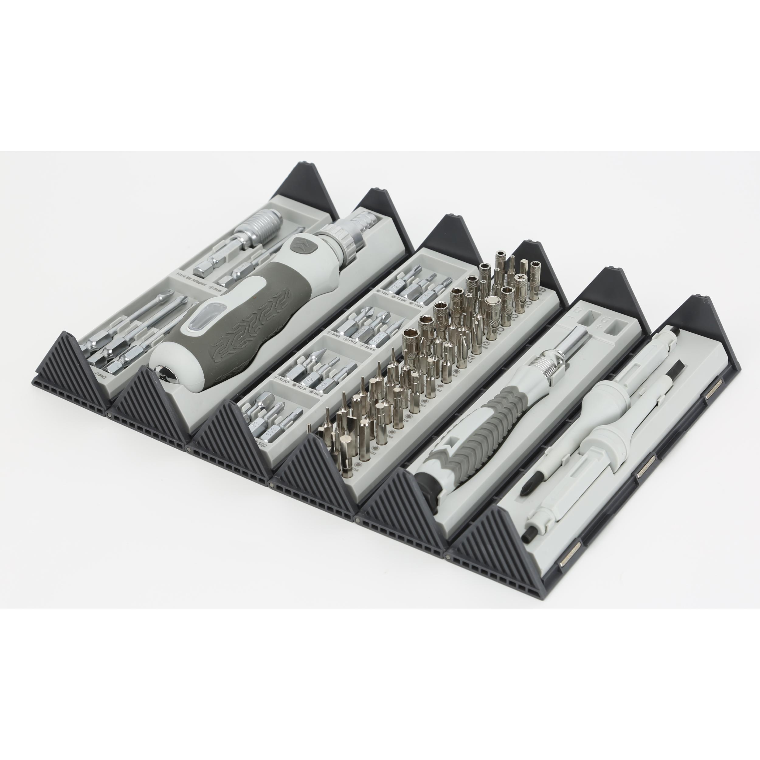 A large main feature product image of King'sdun 74 in 1 Ratchet Screwdriver & Precision Bit Set