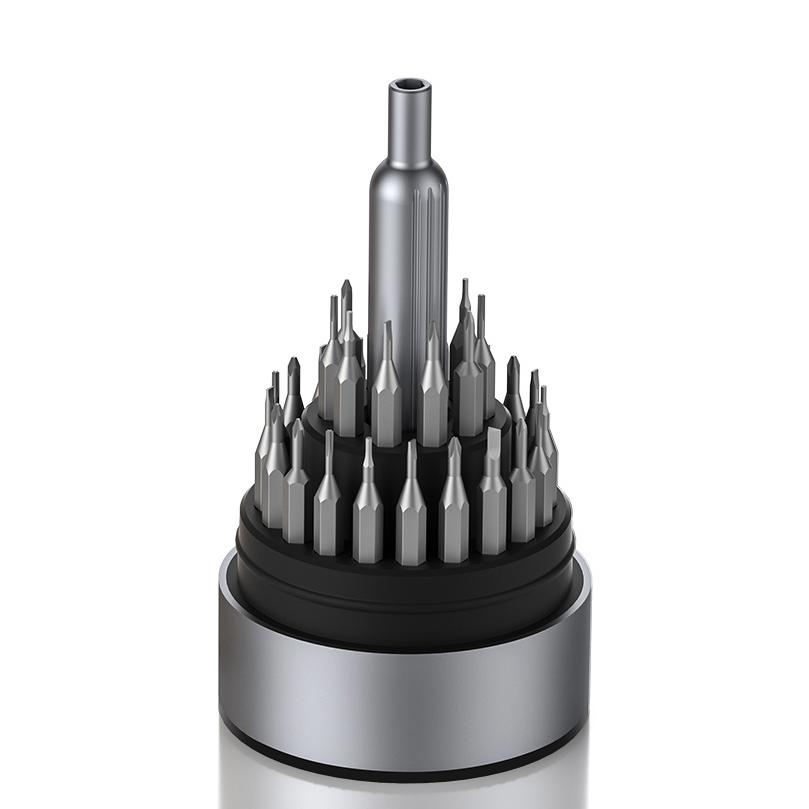 A large main feature product image of King'sdun 31 in 1 Screwdriver Set with Circular Bit Storage Base