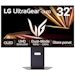 A product image of LG UltraGear GX8 OLED 32GX850A-B - 32" 4K 2160p 165Hz / 1080p 330Hz 0.03ms Gaming Monitor