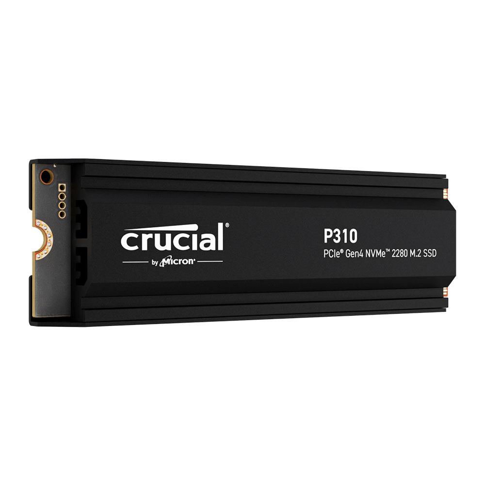 A large main feature product image of Crucial P310 w/Heatsink PCIe Gen4 NVMe 2280 M.2 SSD - 2TB