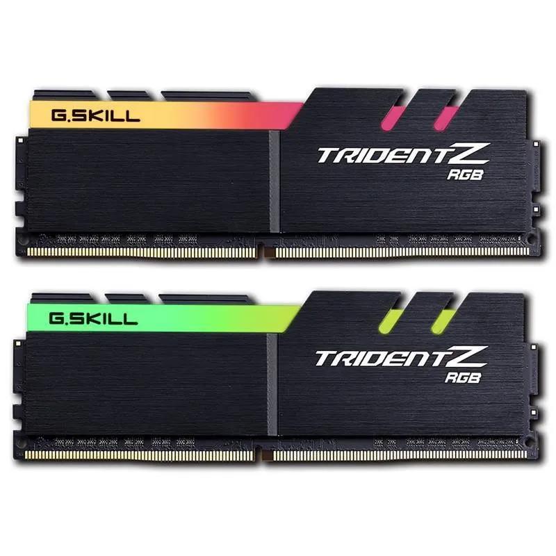 A large main feature product image of G.Skill Trident Z RGB 16GB Kit (2x8GB) DDR4-3600 C16