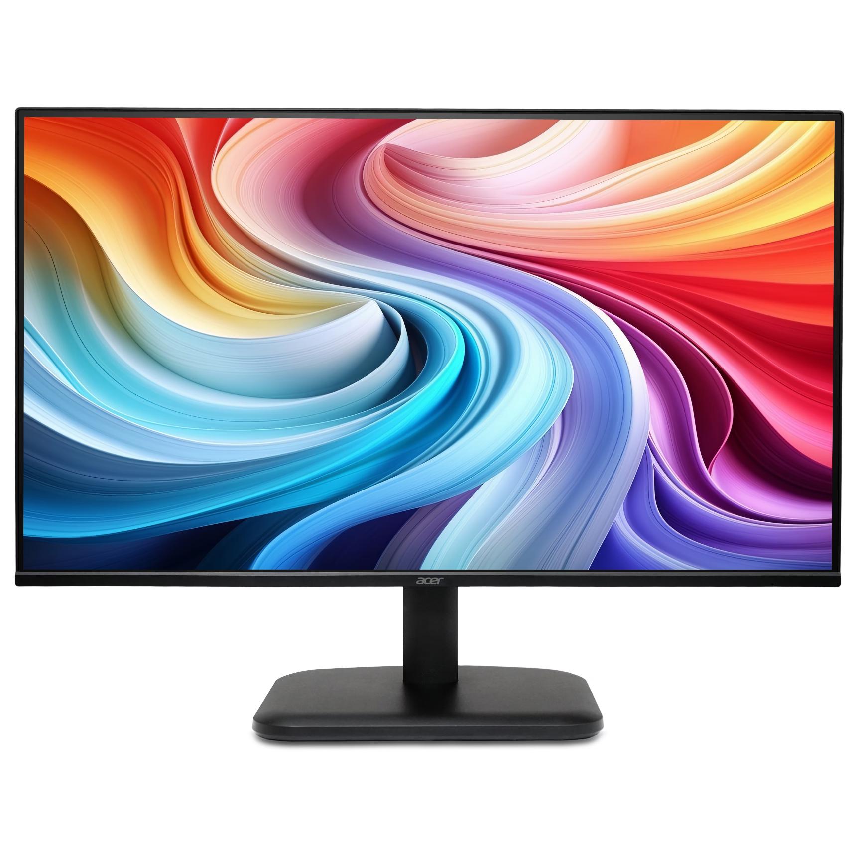 A large main feature product image of Acer EK251QG - 24.5" 1080p 120Hz IPS Monitor