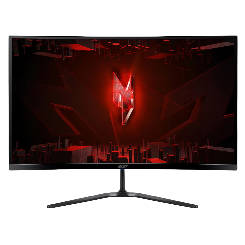 A large main feature product image of Acer Nitro ED270 X0 - 27" Curved 1080p 200Hz VA Gaming Monitor