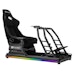 A product image of Thermaltake Gaming GR500 RGB Racing Simulator Cockpit - Black