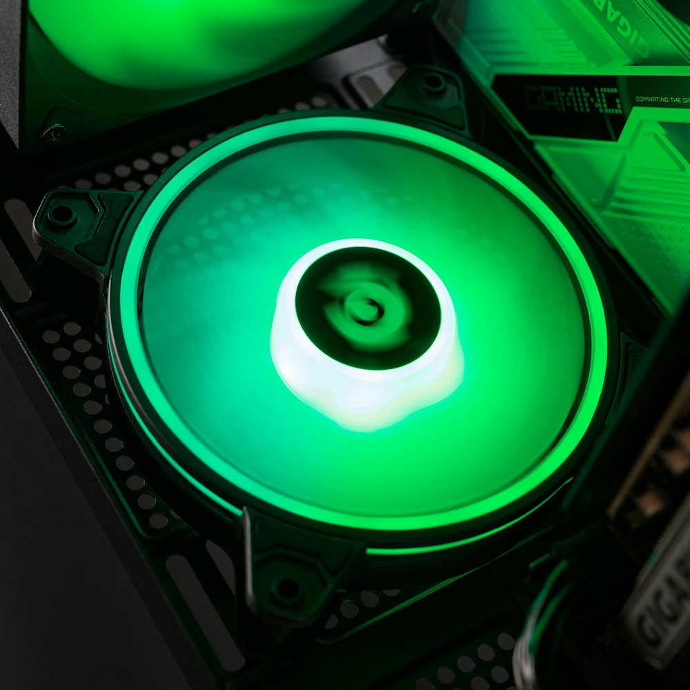 A large main feature product image of PLE Aurora RTX 5060 Ti Prebuilt Ready To Go Gaming PC