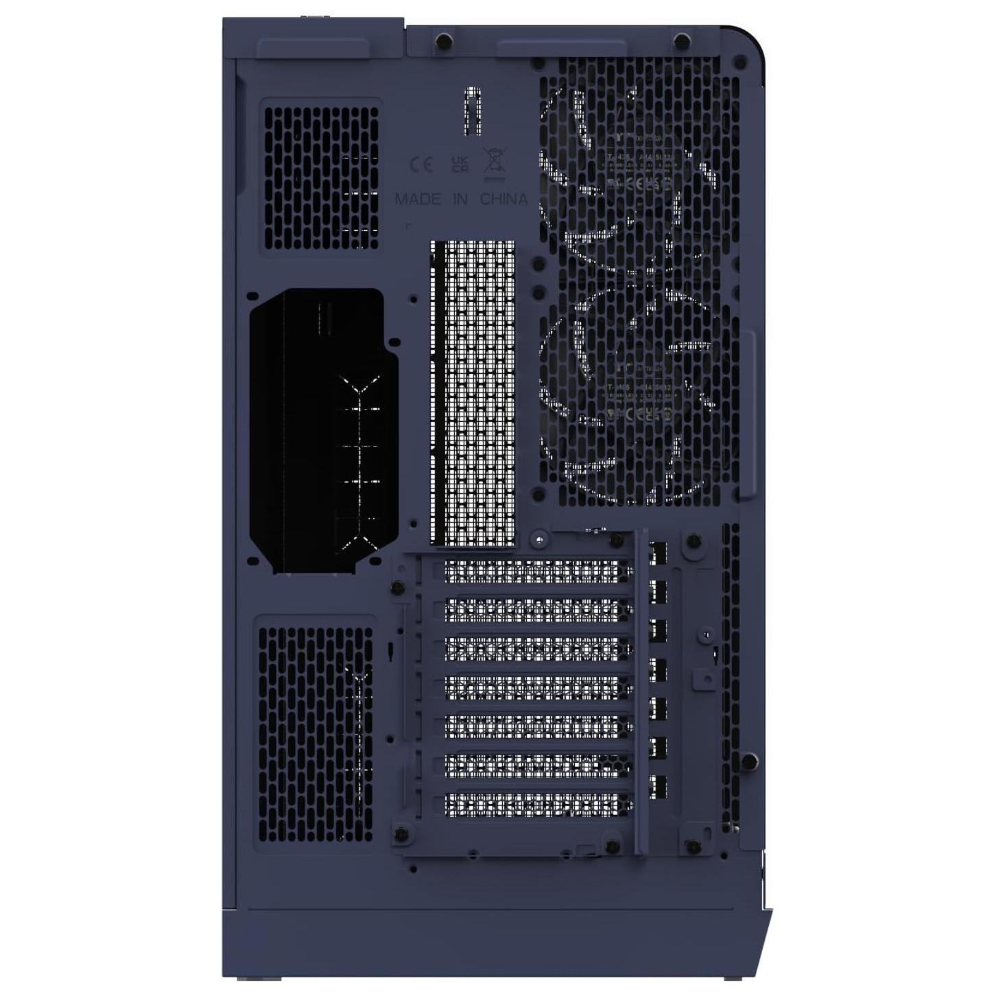 A large main feature product image of Thermaltake View 390 Air Curved Tempered Glass ATX Mid Tower Case (Future Dusk)