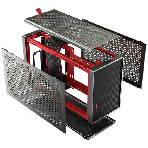 A large main feature product image of EX-DEMO Antec Performance 1 M - Mini-ITX Gaming Case (Aventurine)