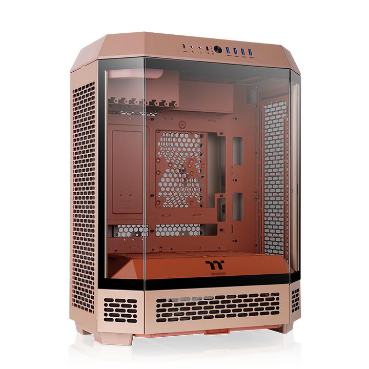 A large main feature product image of Thermaltake The Tower 600 - Mid Tower Case (Gravel Sand)