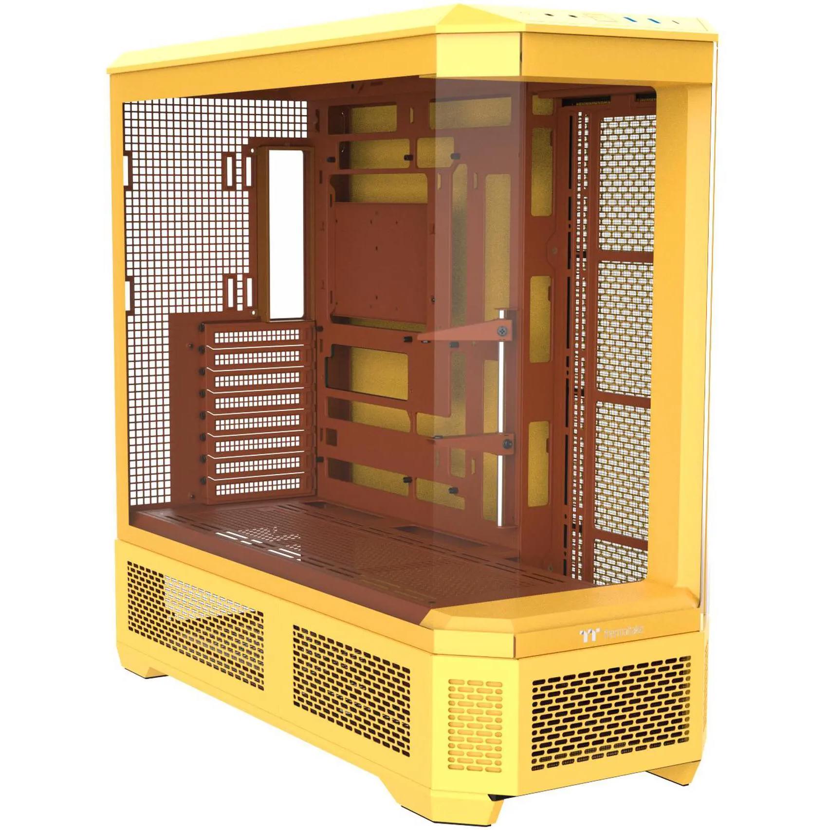 A large main feature product image of Thermaltake View 600 Tempered Glass Full Tower Case (Butter Caramel)