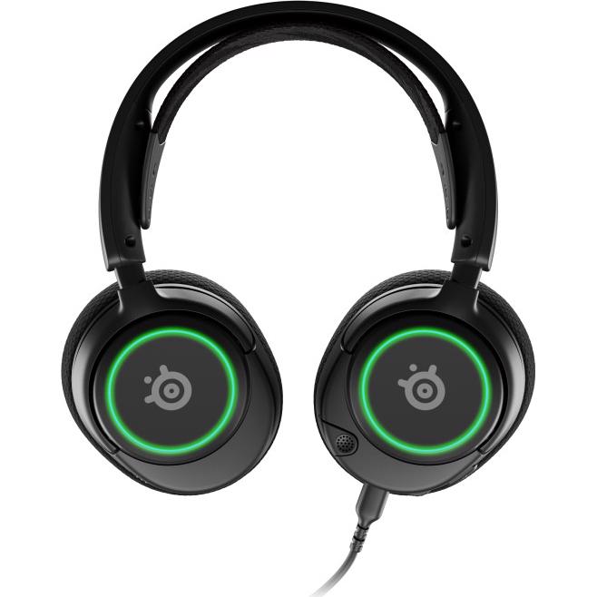 A large main feature product image of EX-DEMO SteelSeries Arctis Nova 3 - Gaming Headset