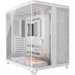 A product image of Corsair AIR 5400 RS-R ARGB Triple-Chamber Mid Tower Case (White)