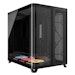 A product image of Corsair AIR 5400 LX-R RGB LINK Triple-Chamber Mid Tower Case (Black)