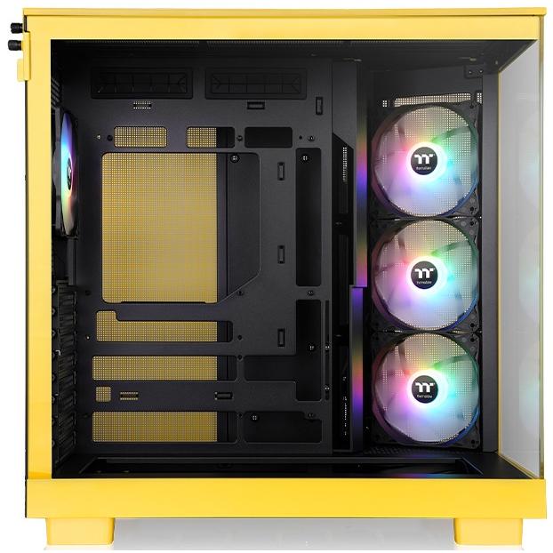 A large main feature product image of Thermaltake View 380 XL Tempered Glass ARGB Mid Tower Case (Bumblebee)