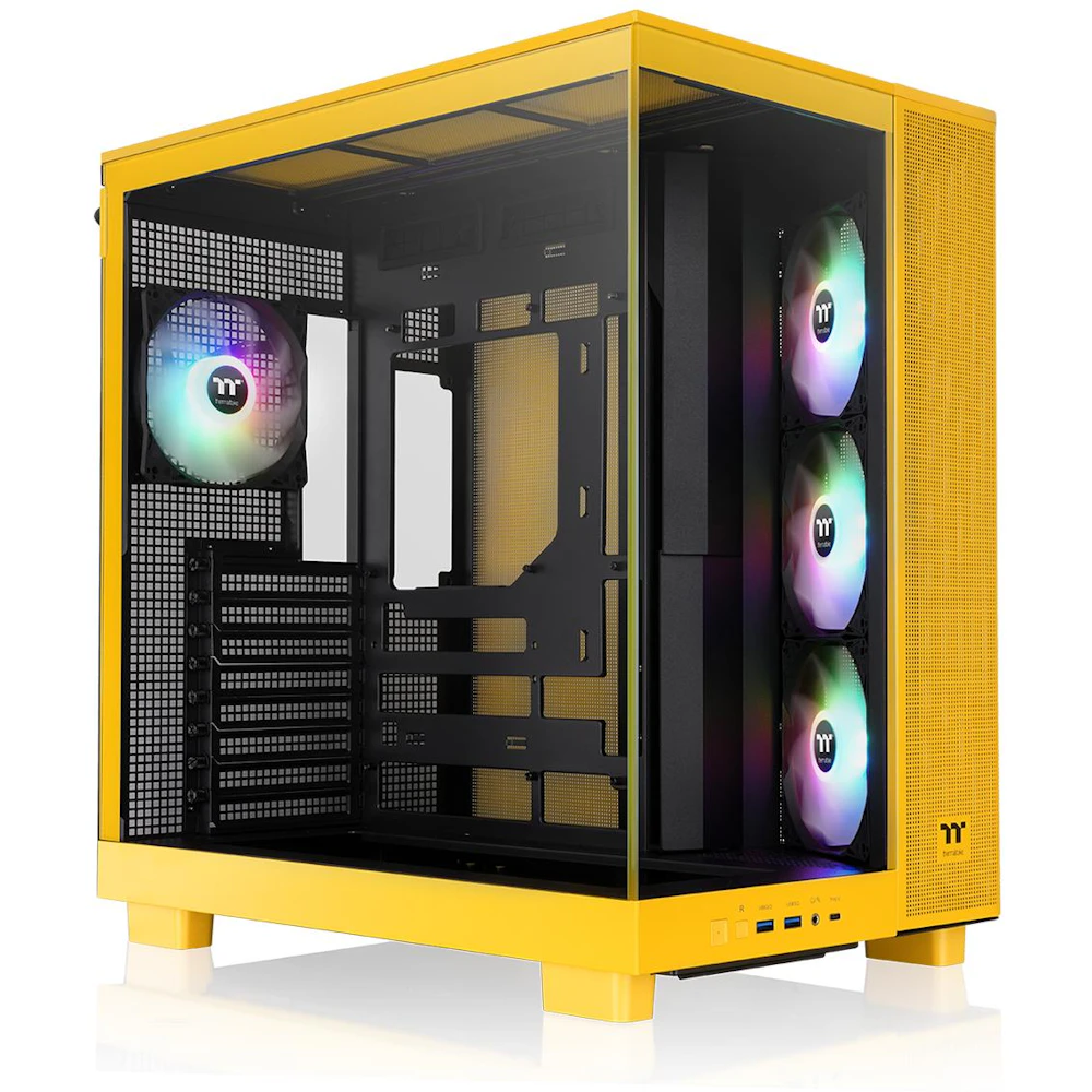 Thermaltake View 380 XL Tempered Glass ARGB Mid Tower Case (Bumblebee)