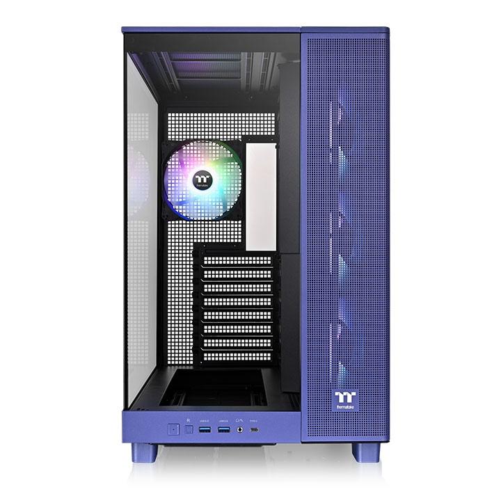 A large main feature product image of Thermaltake View 380 XL Tempered Glass ARGB Mid Tower Case (Future Dusk)