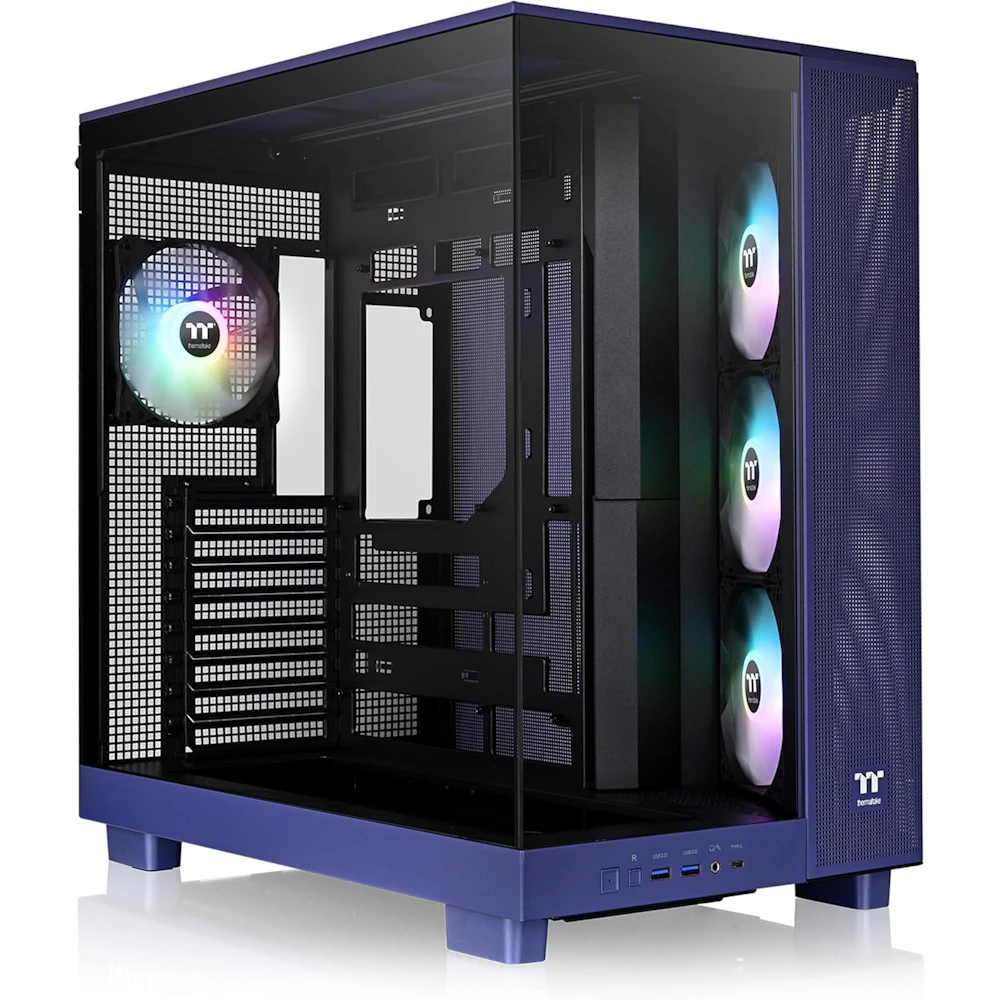 Thermaltake View 380 XL Tempered Glass ARGB Mid Tower Case (Future Dusk)