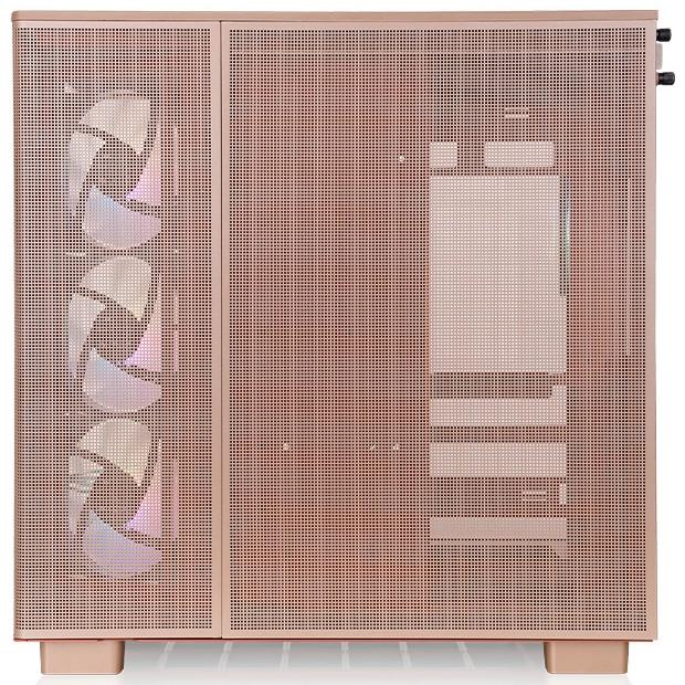 A large main feature product image of Thermaltake View 380 XL Tempered Glass ARGB Mid Tower Case (Gravel Sand)