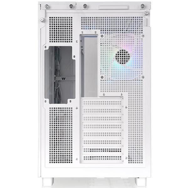 A large main feature product image of Thermaltake View 380 XL Tempered Glass ARGB Mid Tower Case (Snow)