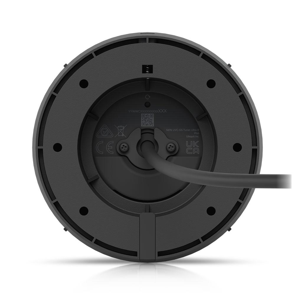 A large main feature product image of Ubiquiti UniFi G5 Turret Ultra Security Camera (Black)